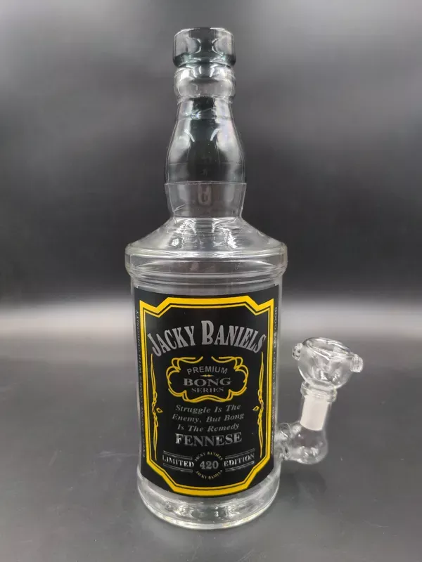 10 ” Smoke Liquor Bottle Jacky Water Pipe