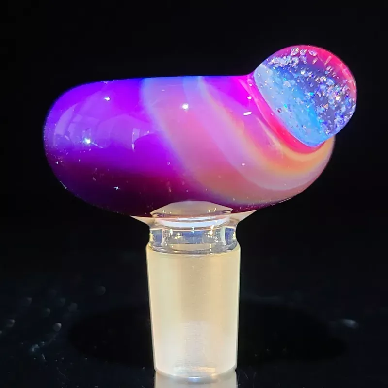14mm Serendipity Pull Slide with Crushed Opal Marble