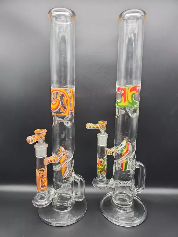 17 ” 360 Inline Helix Recycler Straight Tube – by THG