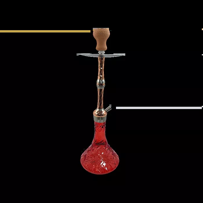 26 Inch Khateeb Swirl Hookah