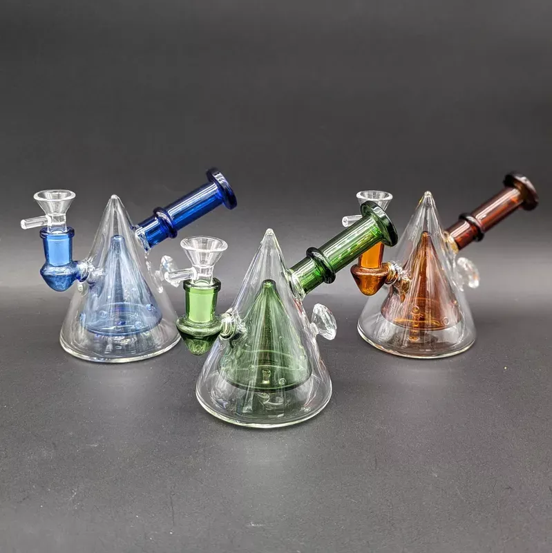 5 ” Multi Hole Pyramid Water Pipe