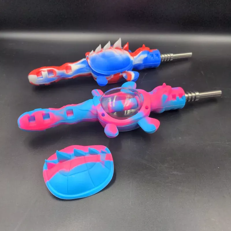 9.5 ” Silicone Snapping Turtle Nectar Collector