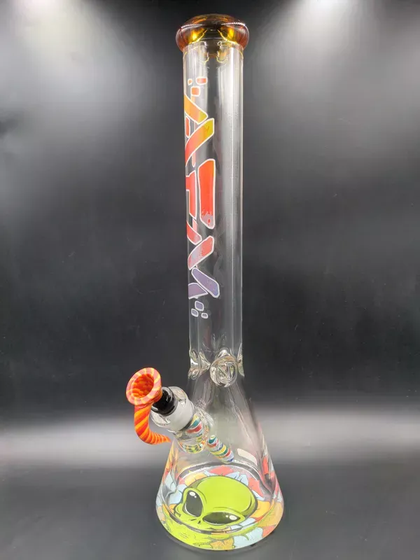 AFM Glass 18 ” Clown Beaker 9mm