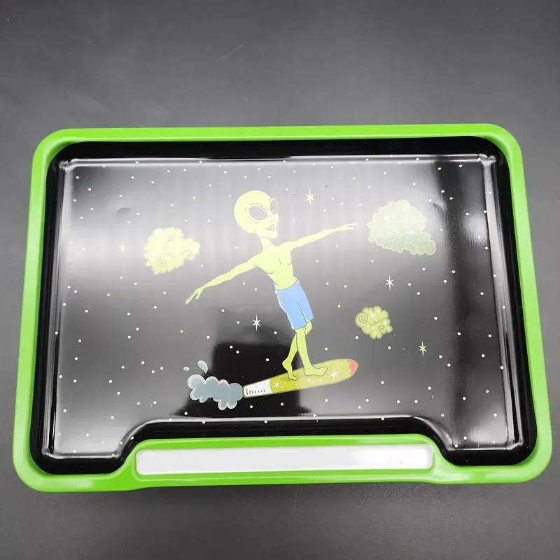 Alien Doobie Surfer Rolling Tray Box | 8 ” x 5.75 “