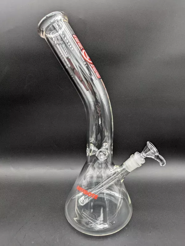 Antidote Glass 17 ” Bent Neck Beaker