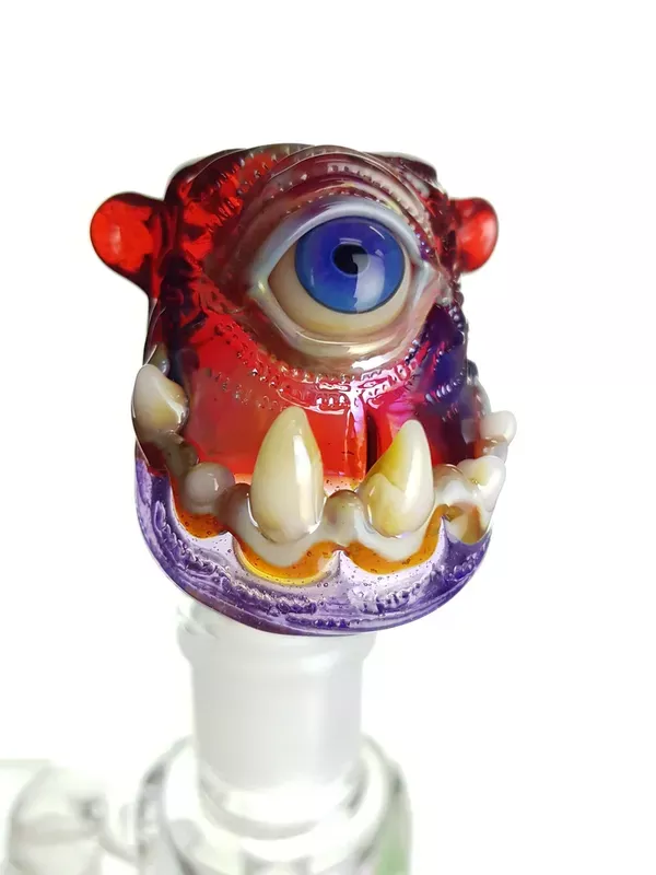 BARD – 18mm “Sanggletooth” Slide – Red / Purple