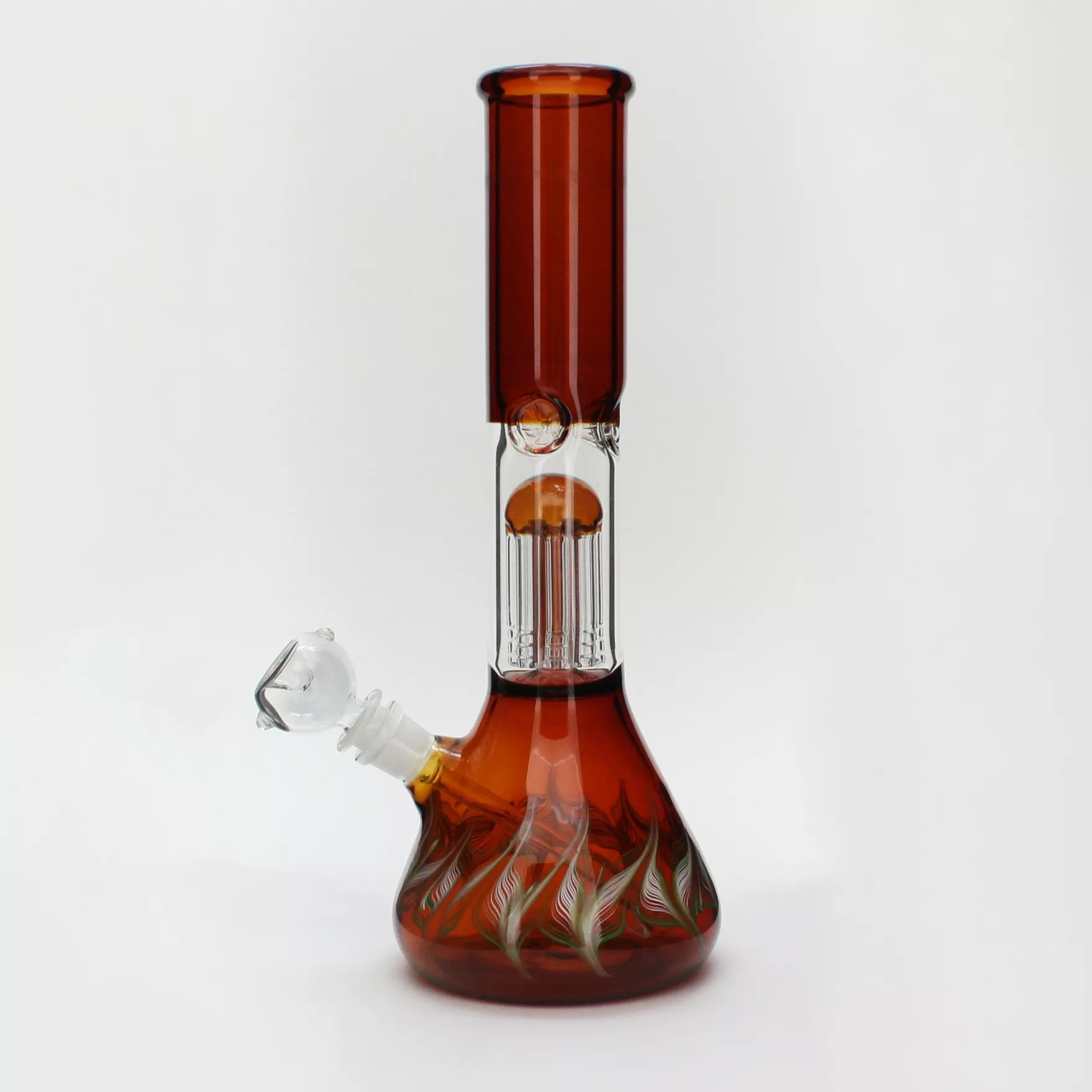 Beaker Water Pipe with Jellyfish Perc