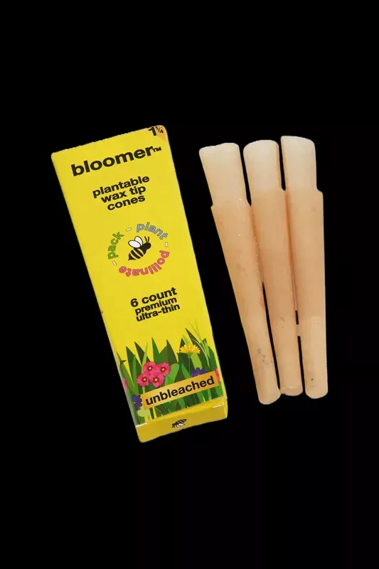 Bloomer 1 1/4 ” Unbleached Paper Cones