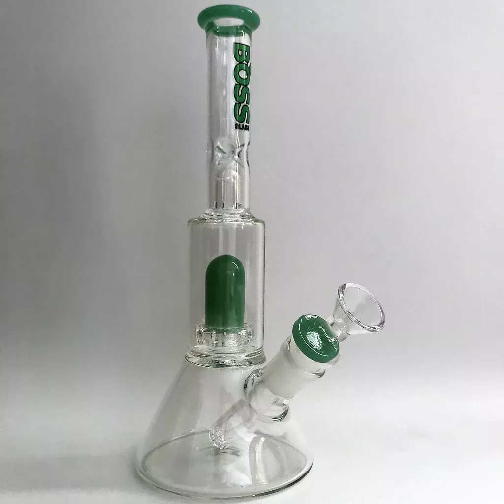 Boss Glass Honeycomb Perc Bong 11"