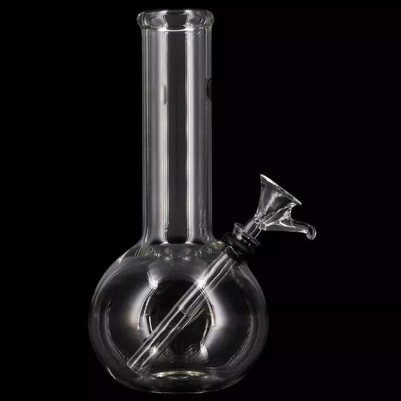 "Bubble Boy" 8 Inch Clear Glass Basic Water Pipe