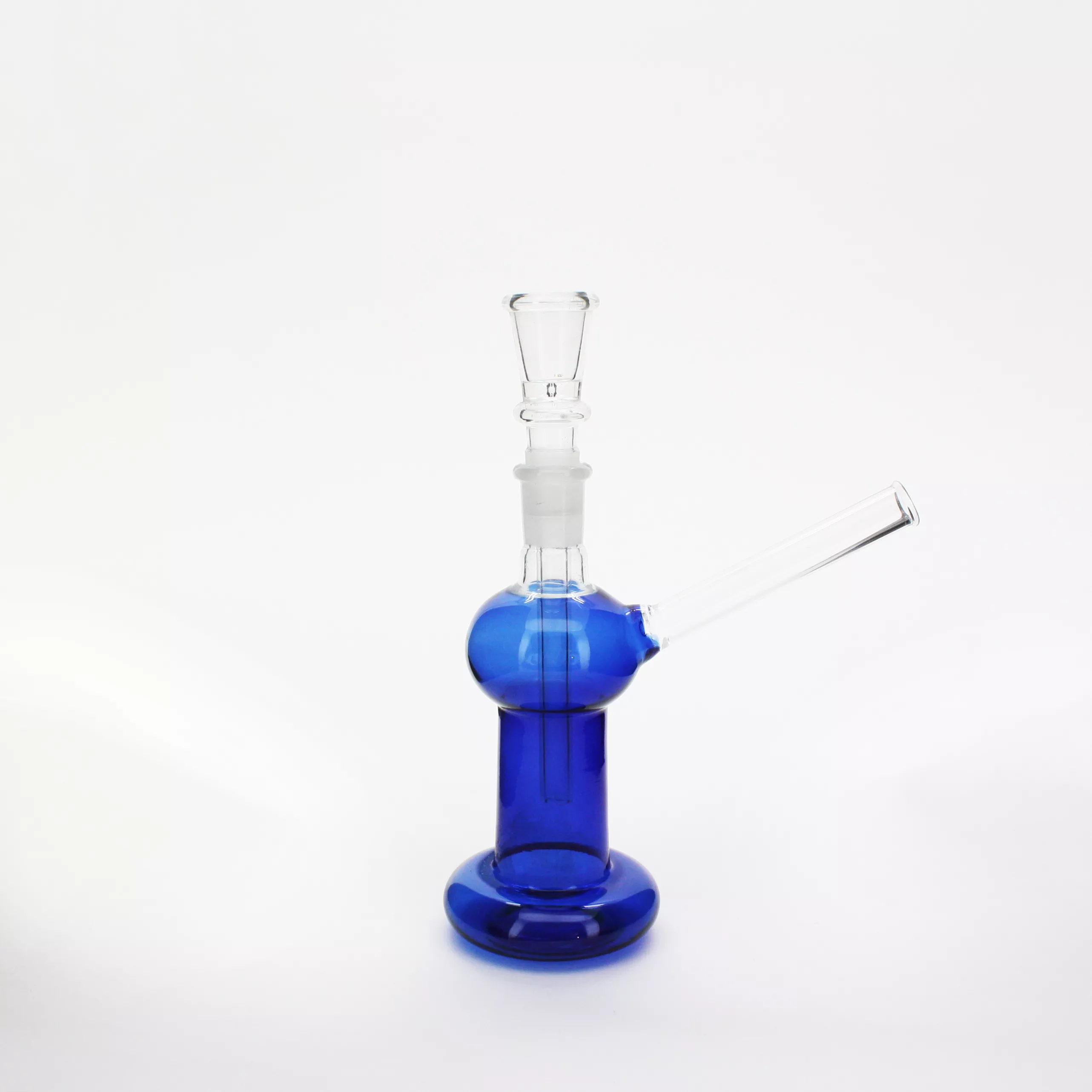 Bubble Mushroom Glass Water Pipe with Funnel Bowl
