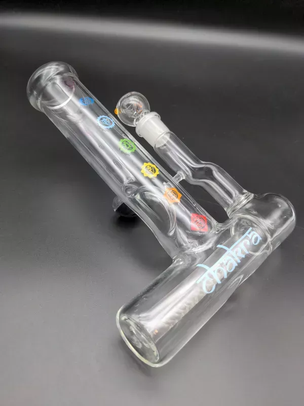 Chakra Inline Perc Lazy Water Pipe | 9 ” | 19mm