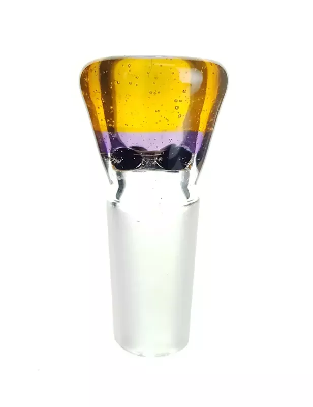 EMPIRICAL – 4-hole Martini Bowl Slide – 14mm (Terps / Potion)