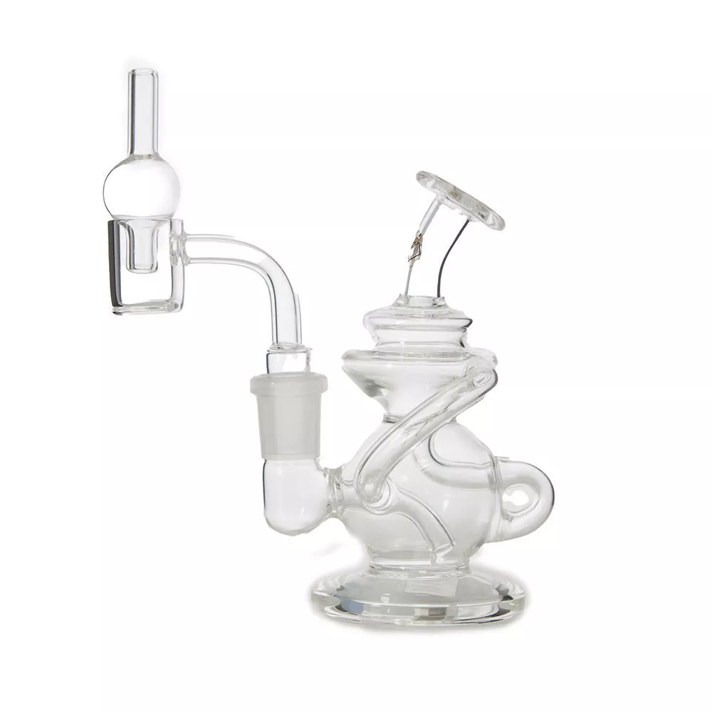 Gili Glass – 4.5" Gemini Recycler Micro Dab Rig Kit