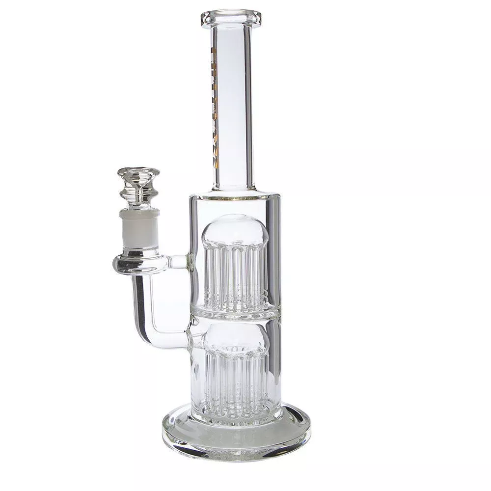 Gili Glass – Double Tree Chiller 11.5" Glass Bong