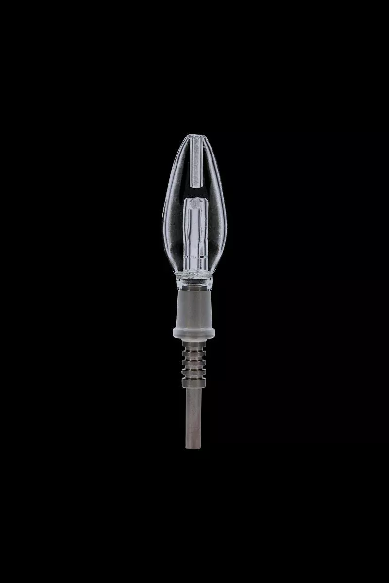 Glass Nectar Collector with Titanium Nail and Keck Clip