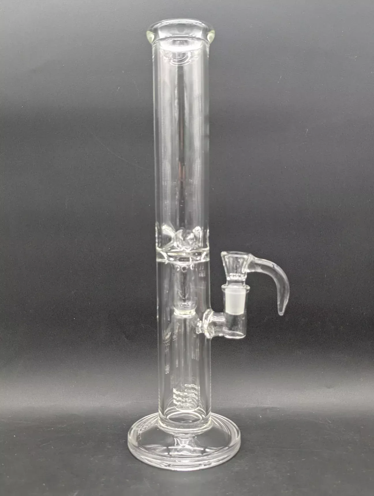 GREEK GLASS 14" TORUS INCYCLER BONG