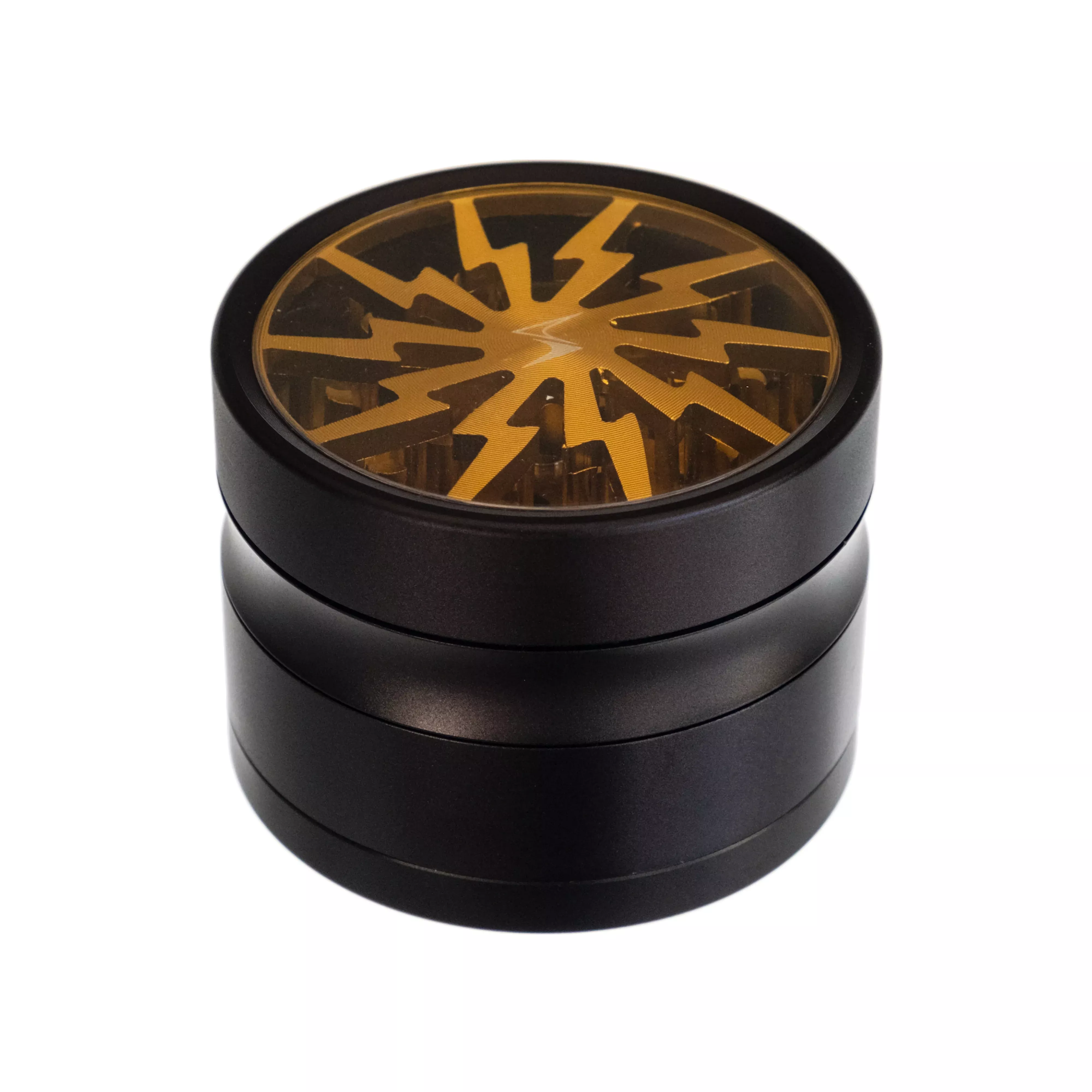 Grinder, 4-Piece 3-Level 2.5" w/ Olympus Window, by Chromium Crusher
