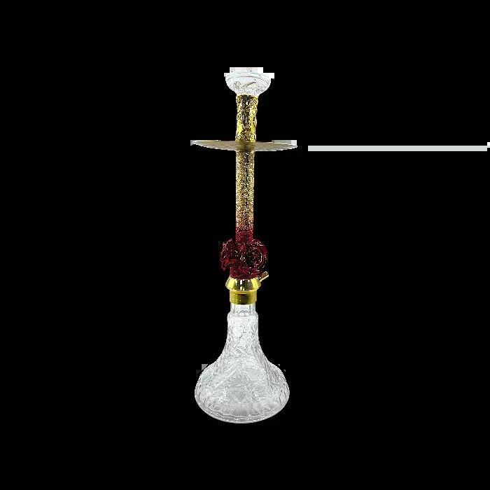 Khateeb 26 Inch Rose Pattern Hookah