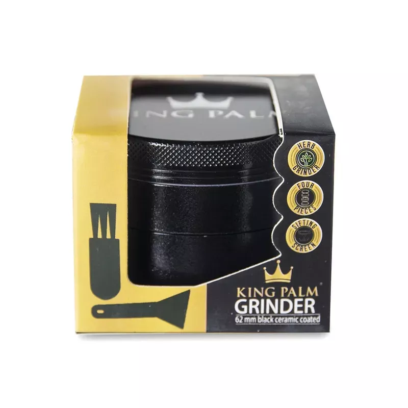 King Palm Ceramic Coated Aluminum Grinder