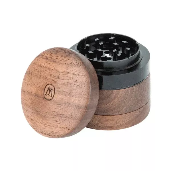 Marley Natural 4 Piece Grinder Small Black Walnut