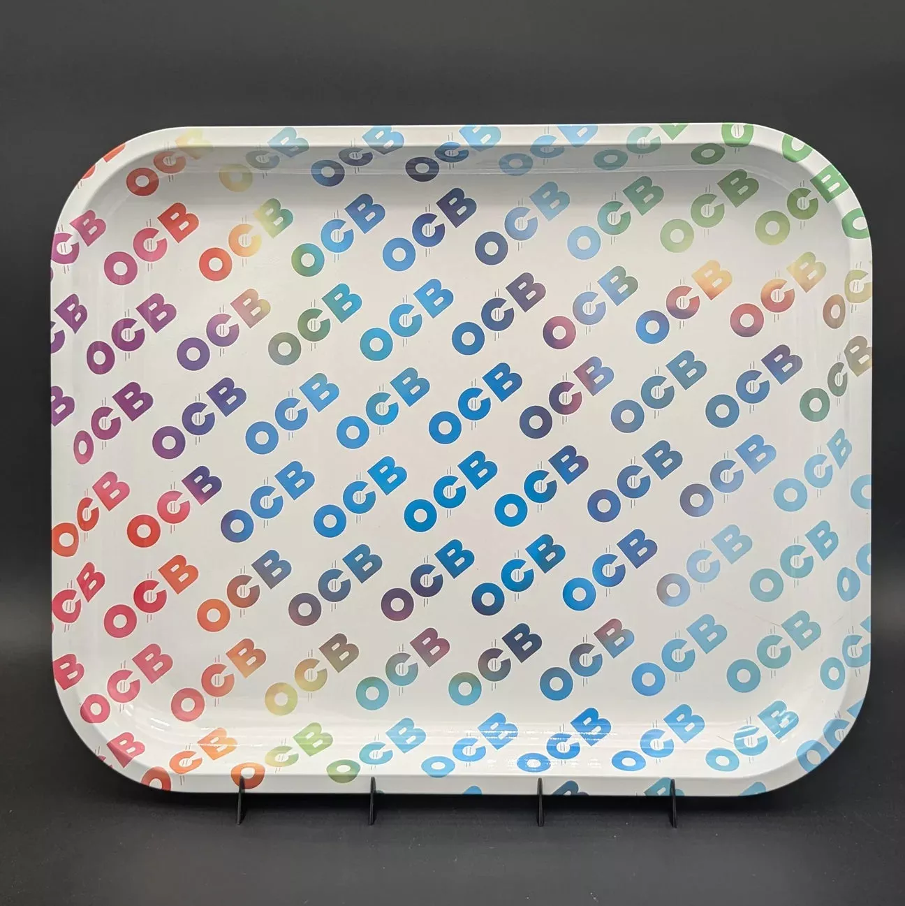 OCB METAL ROLLING TRAY | RAINBOW | 14"X11"