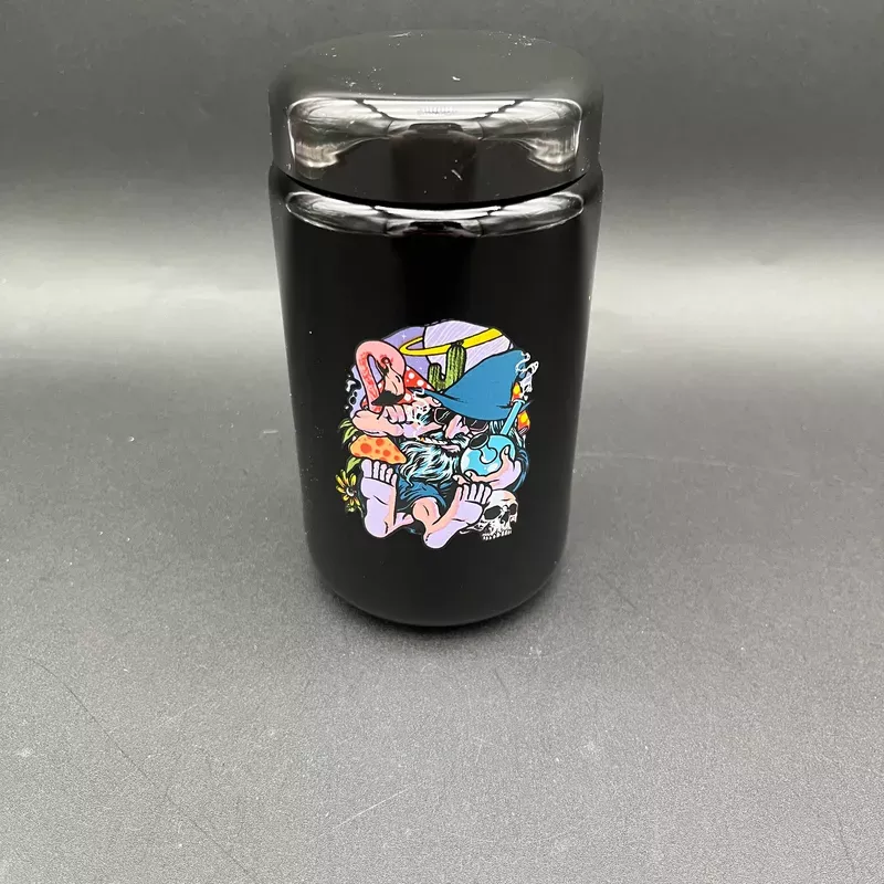 Pulsar 420 Jars Artist Series UV Screw Top | Flamingo Wizard