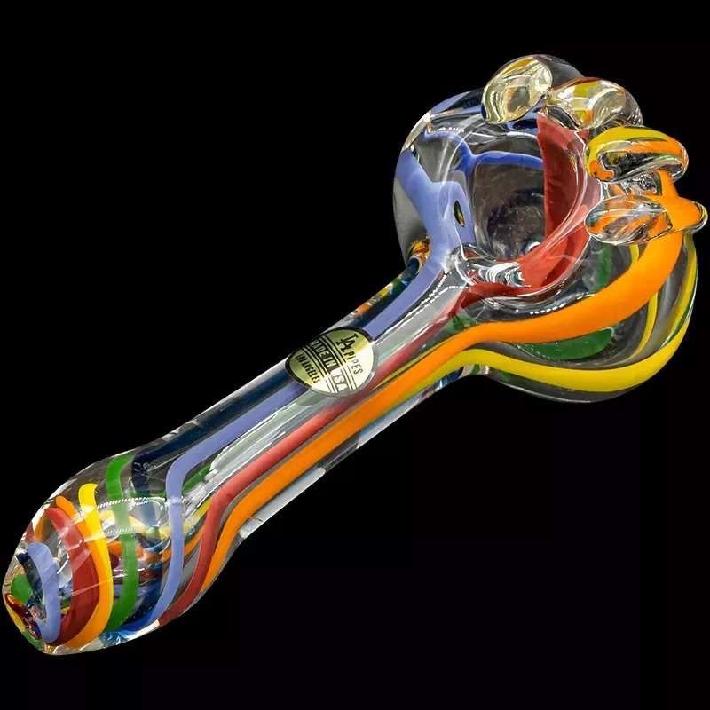 "Rainbow Ripper" Spoon Hand-Pipe