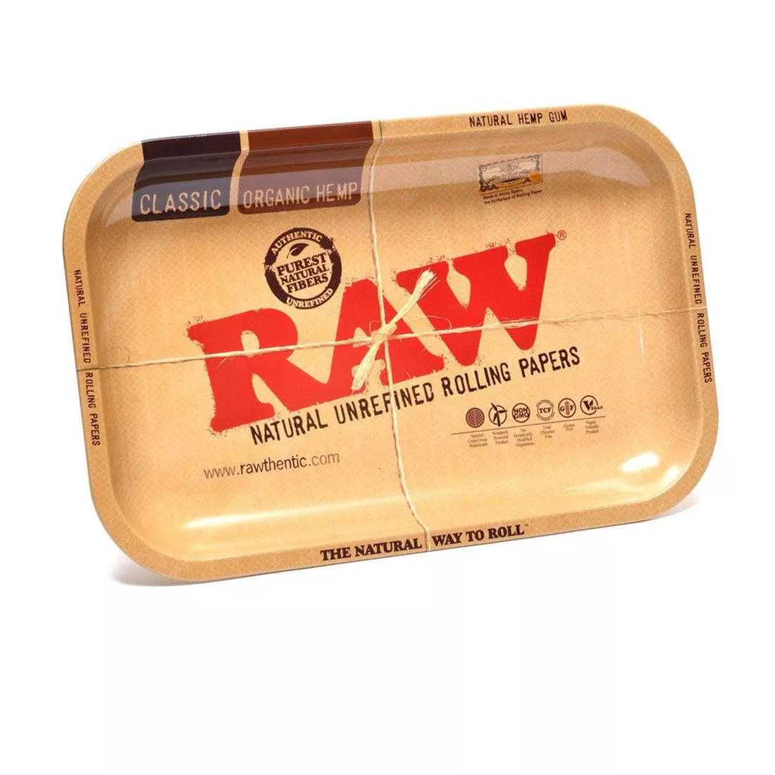 RAW Rolling Tray OG Tan - 4 Sizes