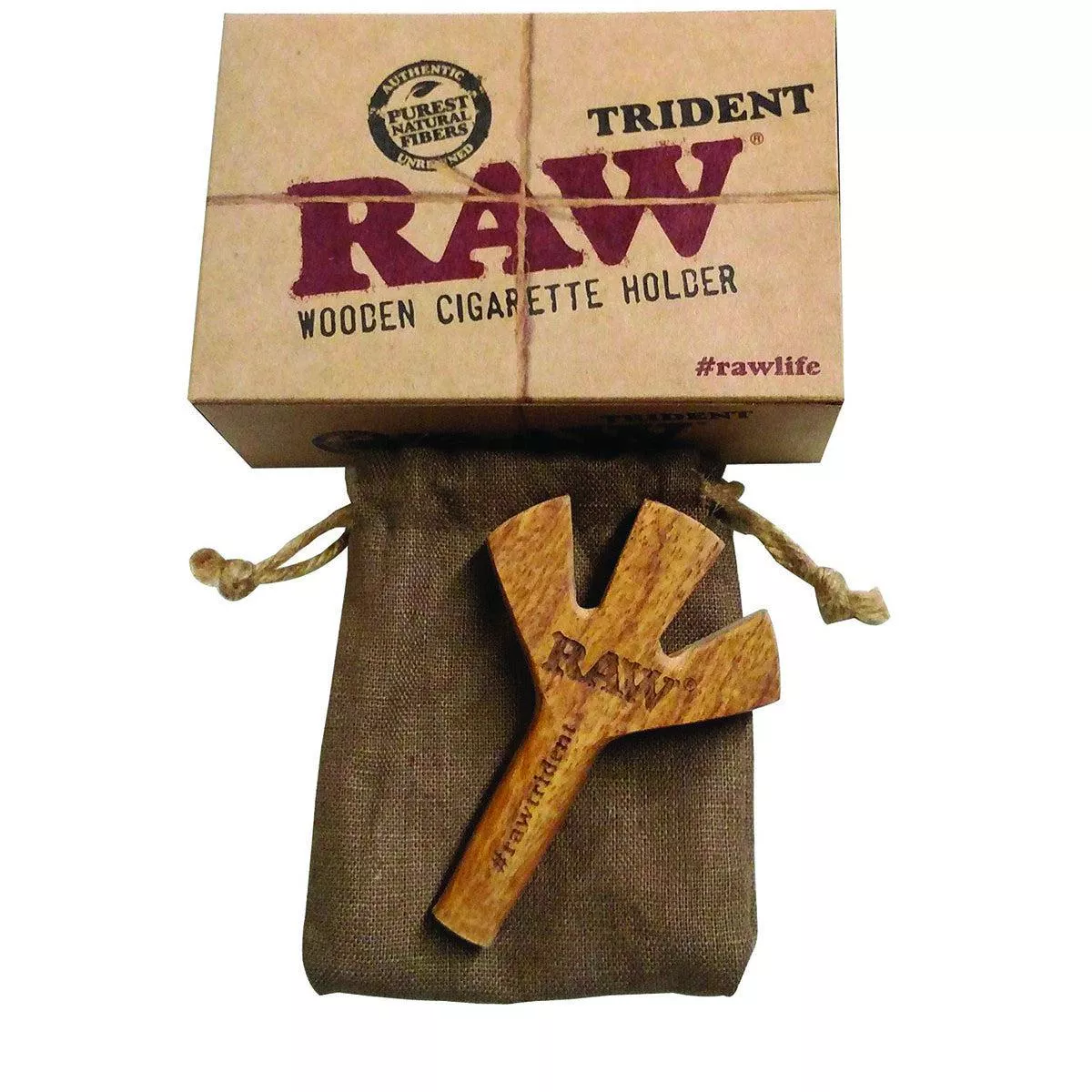 RAW Wooden Trident
