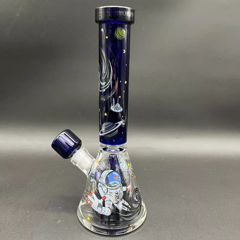 Spaghettification 11 ” Beaker Bong w/ Collins Perc