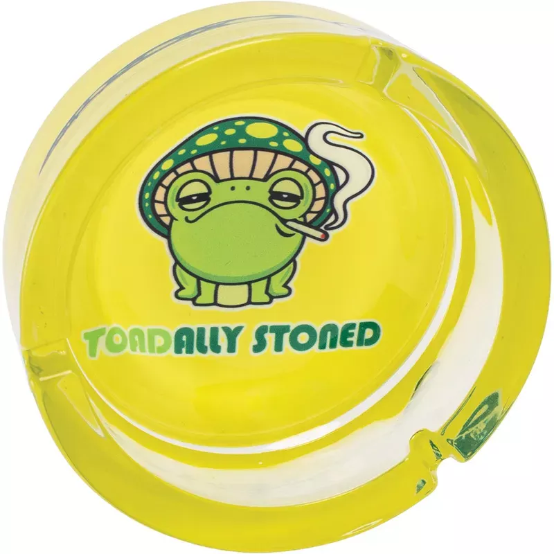 ‘Toadally Stoned’ Glass AshTray