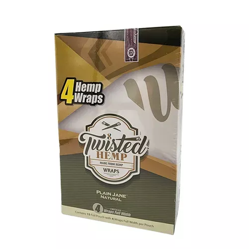 Twisted Hemp – Plain Jane 4pk | 15 per Display