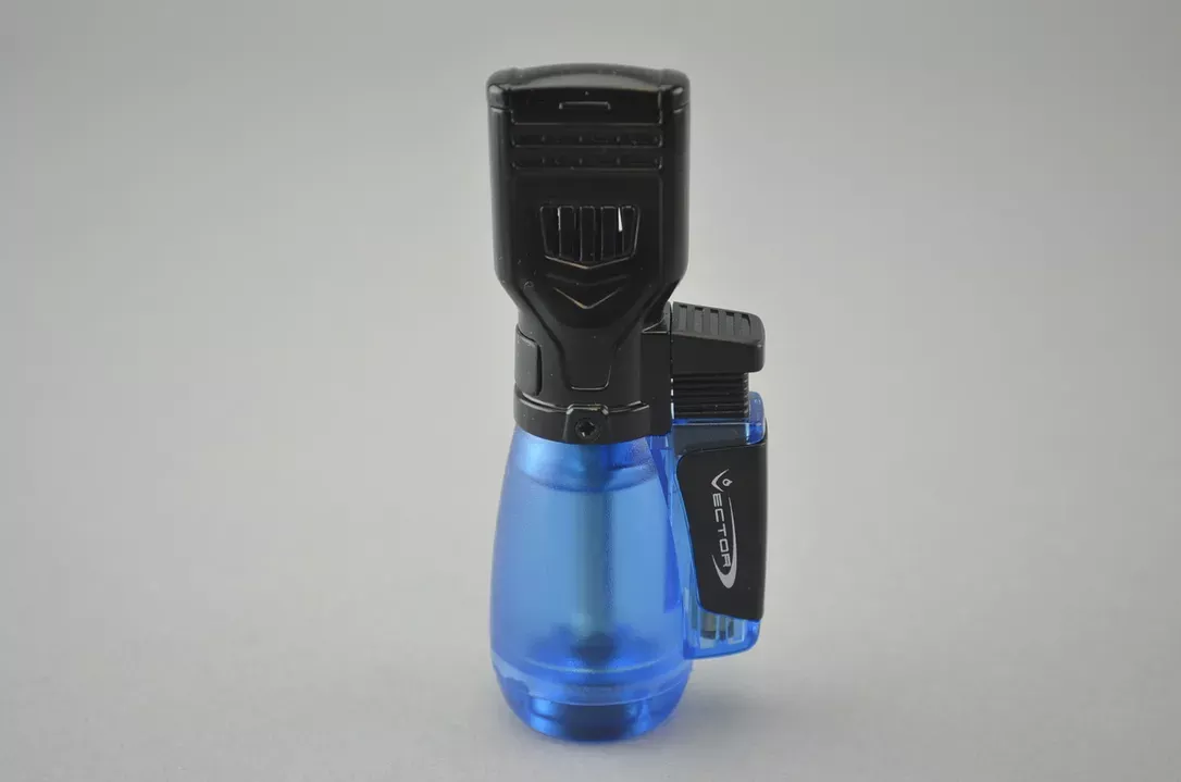 VECTOR – Drone Triple Flame Torch Lighter – Blue