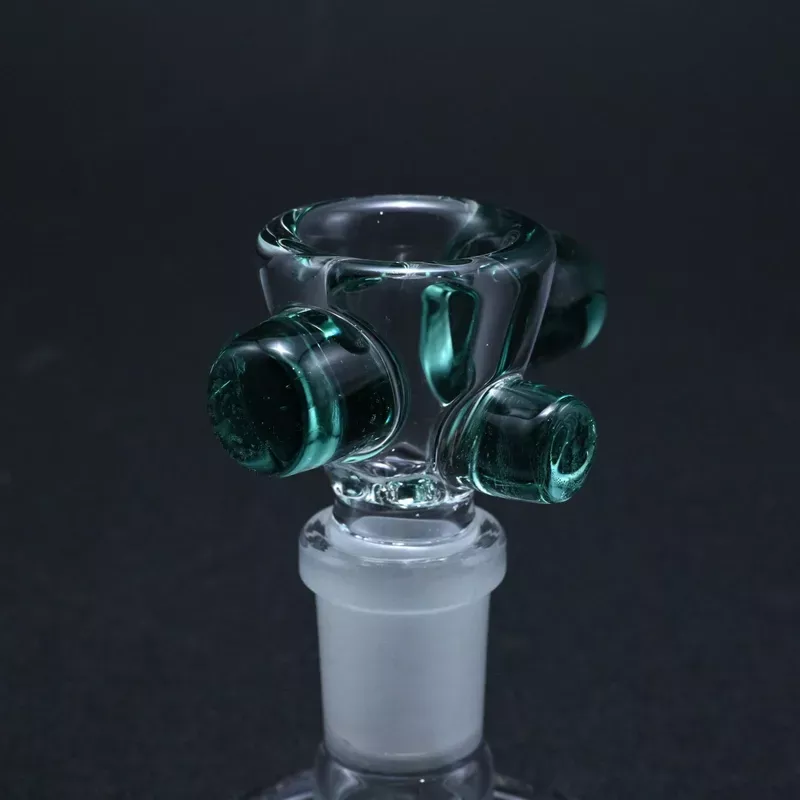 Zombie Hand 14mm Bowl w/ Color Accents – Nemo