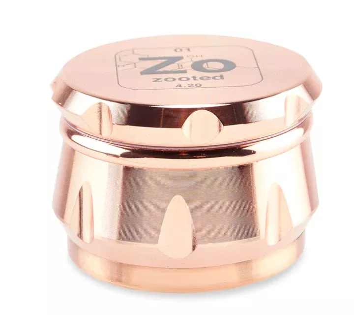 Zooted 4pc Aluminum Grinder 63mm