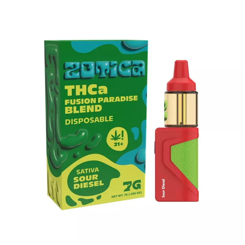Zotica Big Cloud Sour Diesel THC-A Vaporizer – 7000mg