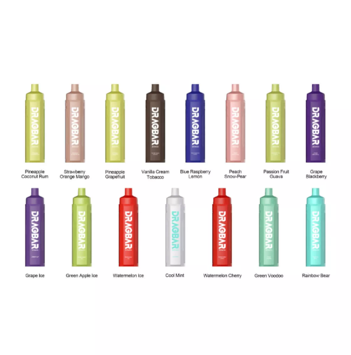 ZoVoo Drag Bar R6000 6000 Puffs Single Disposable