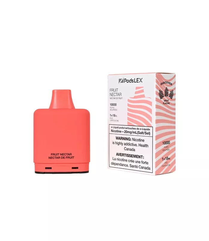 ZPODS LEX Pod System – 10K Puff Vape Pods – Fruit Nectar