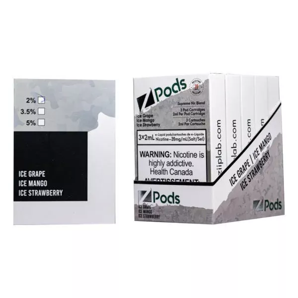 Zpods STLTH Compatible – ICED MULTIPACK