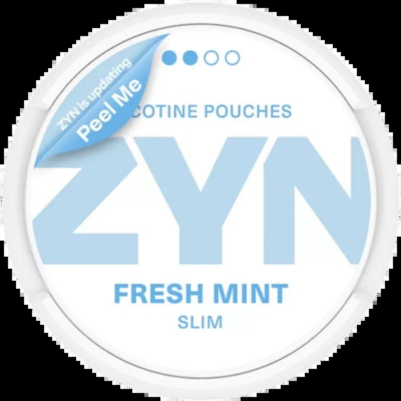 Zyn Nicotine Pouches Fresh Mint – 5 Pack